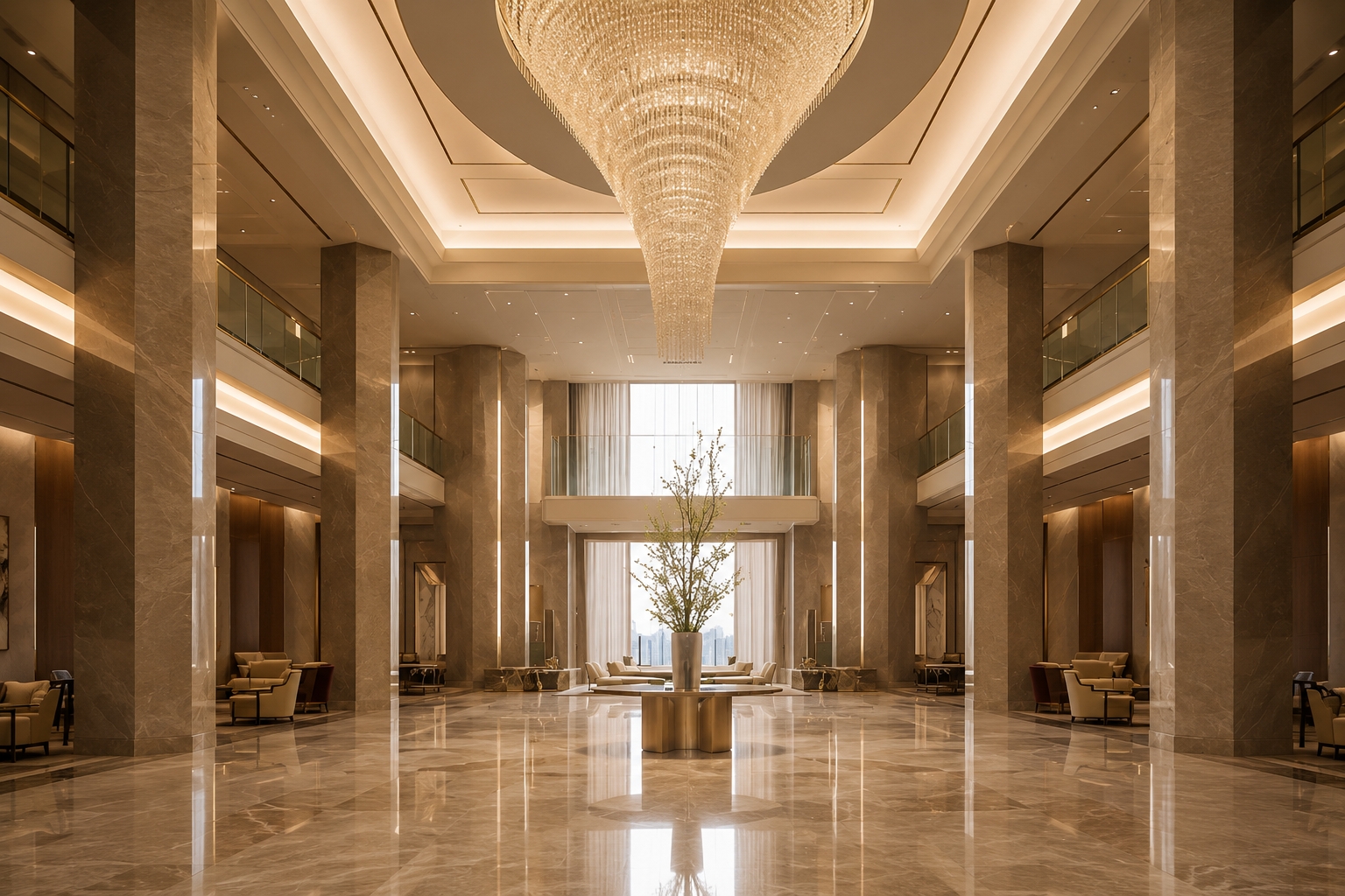 Birla Pravaah Sector 71 Gurgaon outdoor sports court surrounded by landscaped greenery and palm trees.